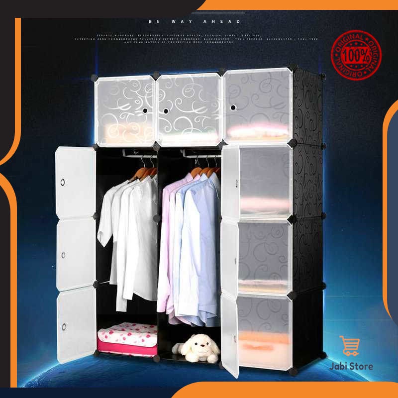 Lemari Atau Almari Baju Minimalis Gantung Pakaian Plastik Jumbo Bisa Tuk Anak Bayi Bkn Kayu Jati Sus