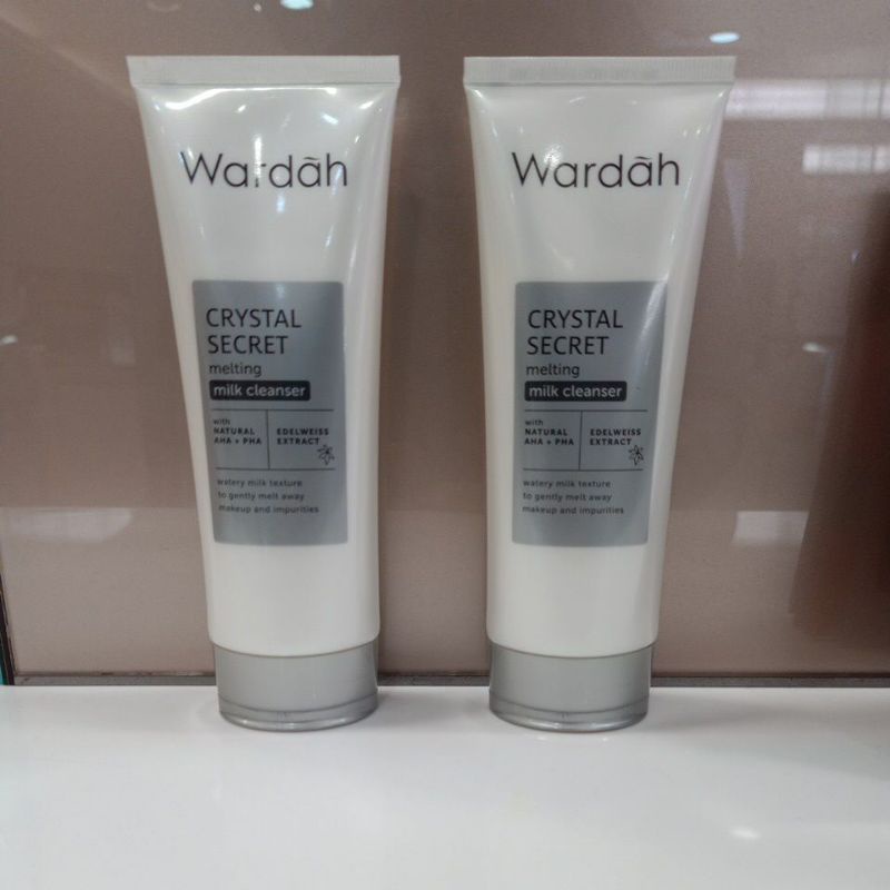 WARDAH CRYSTAL SECRET MELTING MILK CLEANSER / CLEANSER WHITE SECRET