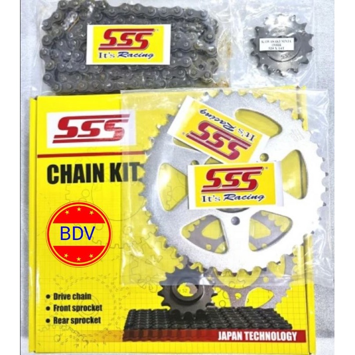 Gear Set SSS Ninja 150RR (520)