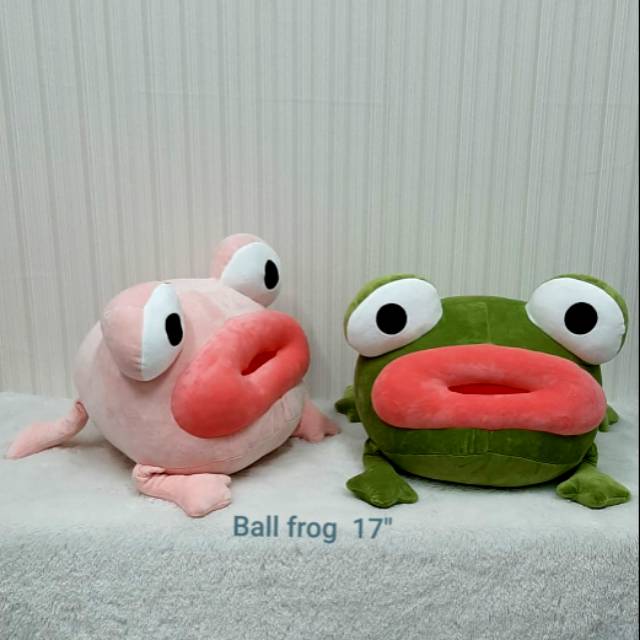 boneka import bell froq kodok miniso uk 45cm souvenir kado lembut banget maenan anak