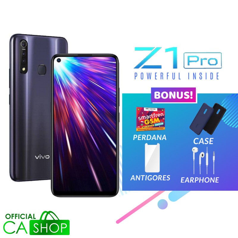 Vivo Z1 Pro - RAM 6GB ROM 128GB (6/128) - New Baru Original Garansi Resmi