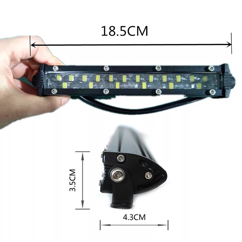 Lampu Sorot Tembak 12-24 Volt 18 Led 7D