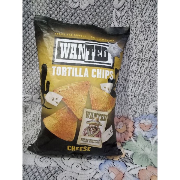 

Wanted Tortilla Chips Cheese 450gr/Sanck Chips/BG