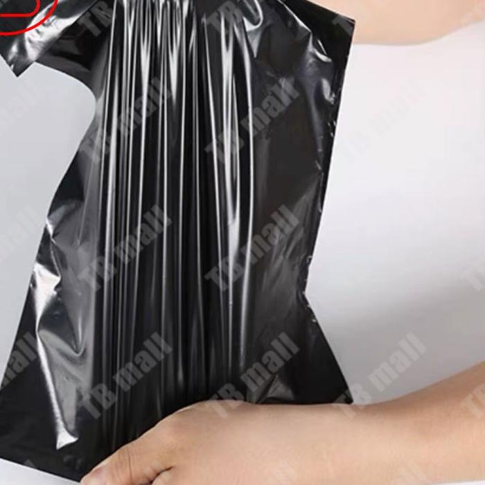 

Terjangkau Plastik Packing Polymailer LDPE 25X35CM Hitam Glossy Isi 100PCS TerGrosir Lem Perekat / Plastik Packing Baju Olshop