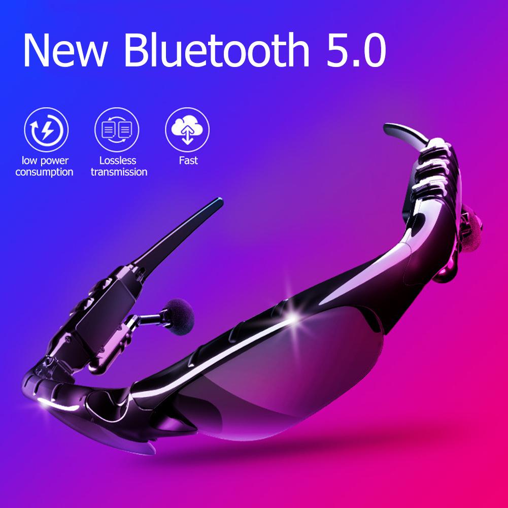 Kacamata Pintar Bluetooth Headset 5.0S Binaural S Mini Call In-Ear Premium