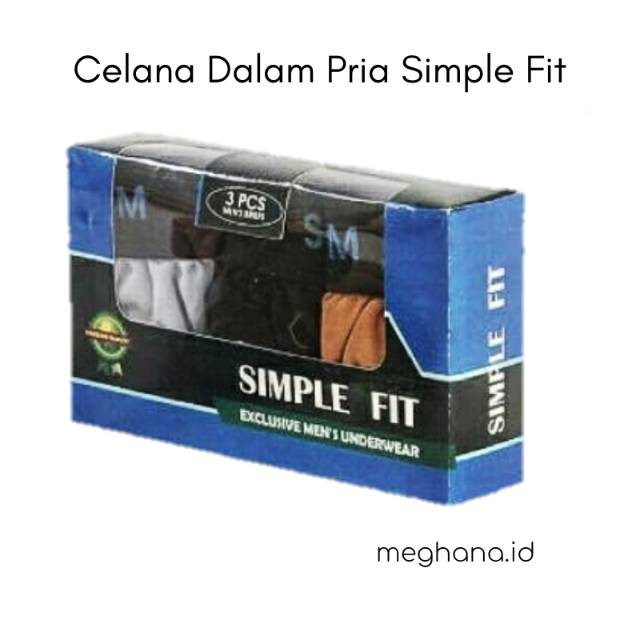 Undies Celana Dalam Pria Polos Merk Simple Fit - ALEXA GROSIR