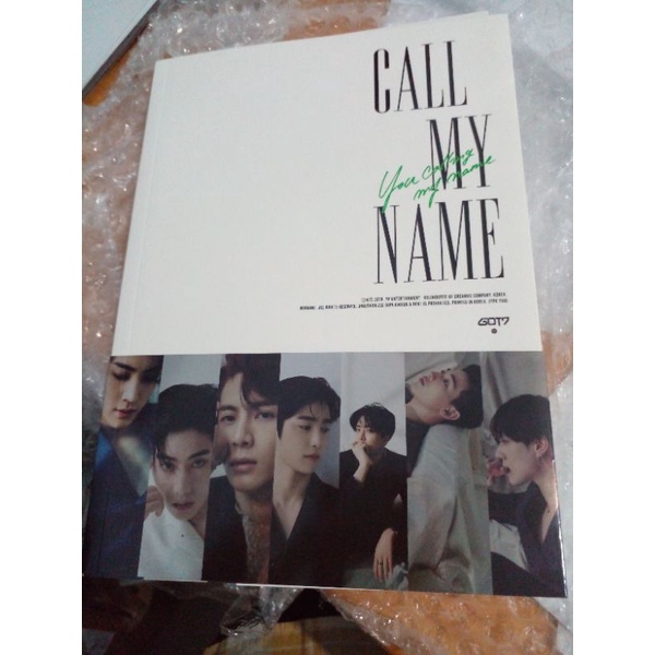 Got7 Call My Name Album Only