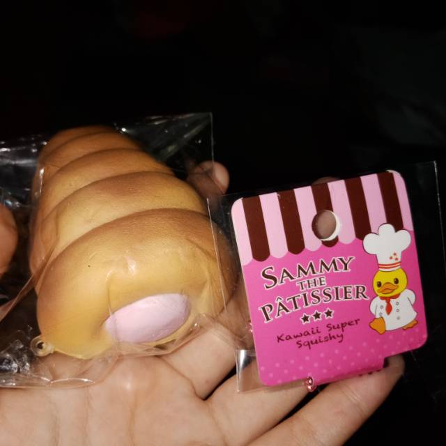 Sammy The Pattisier Bread Roll Squishy