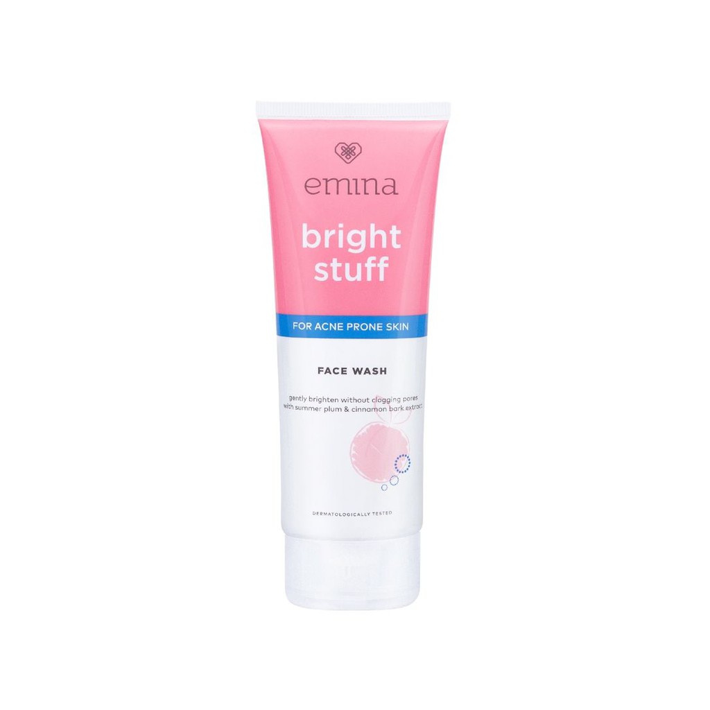 Emina Bright Stuff for Acne Prone Skin Face Wash - Sabun Wajah Jerawat