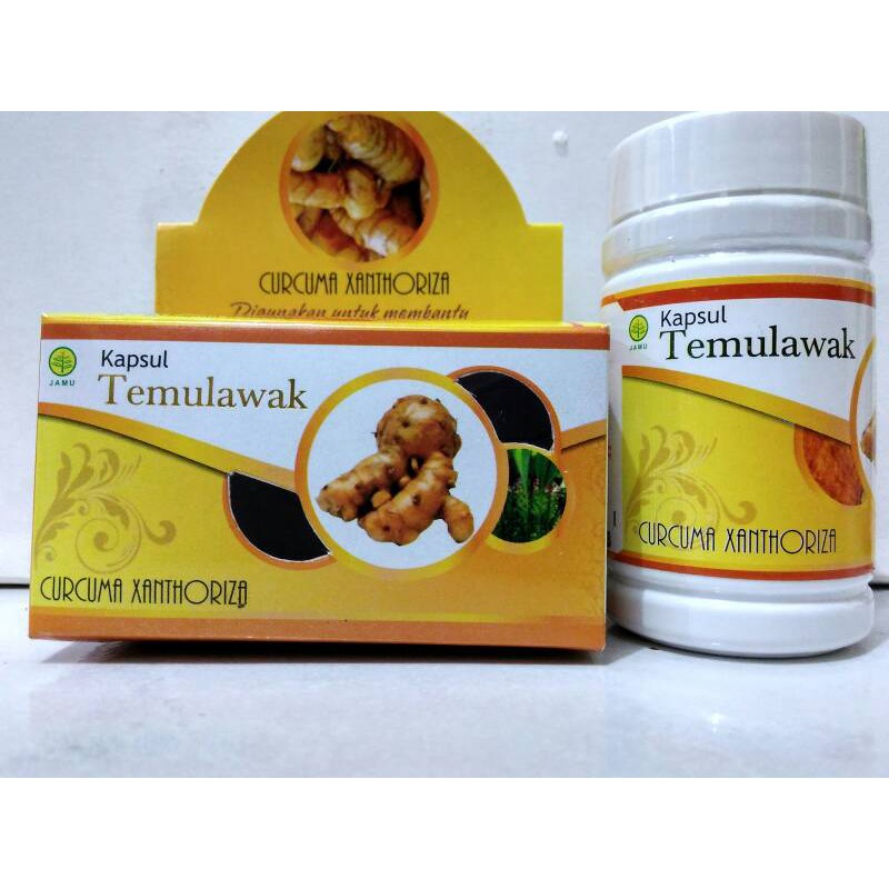 

HOT SALE Kapsul Temulawak : Curcuma Xanthoriza POM TR Griya ANNur