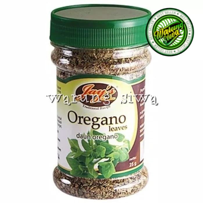 

bumbu jays jay's oregano leaves - daun oregano 25 gram btl