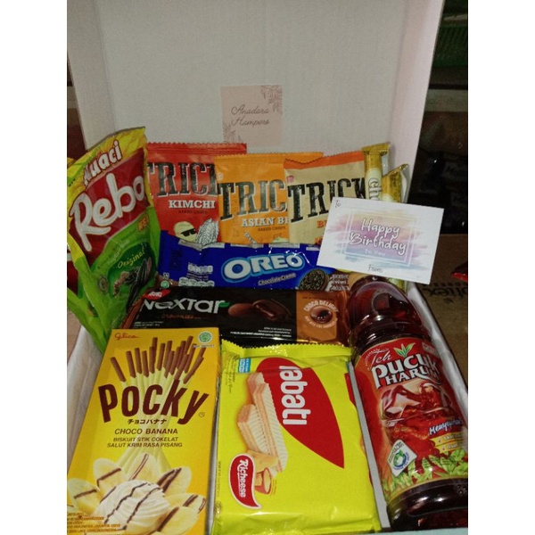 

SNACK BOX/HAMPERS/GIFT/GIFTCUSTOM/Hadiah