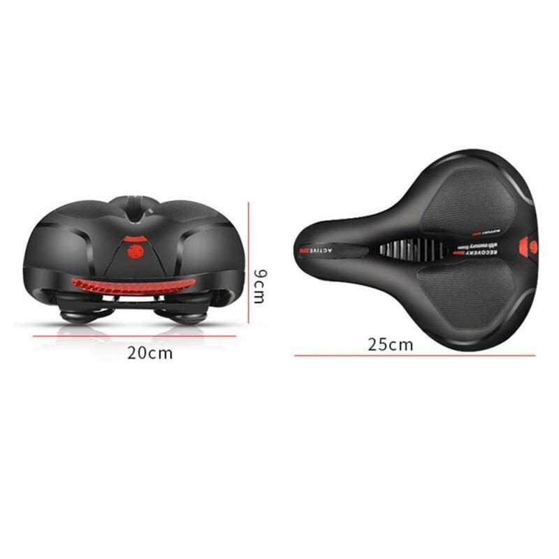 TaffSPORT Sadel Sepeda Bike Saddle Leather Model Absorber Ball - ZF10