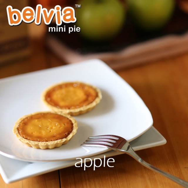 

Belvia Mini Pie Apple (harus beli kelipatan 24 biji bisa mix rasa)