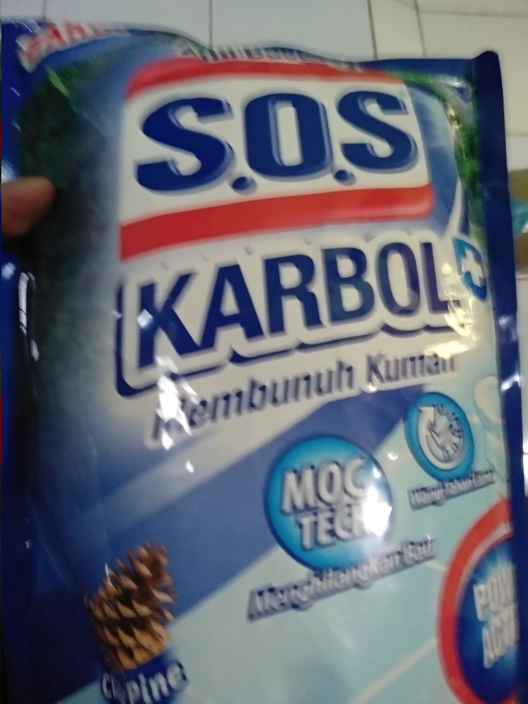 Sos Karbol Wangi Pine 1500 Ml / Pembersih Lantai Atau Wc / Anti Bacterial