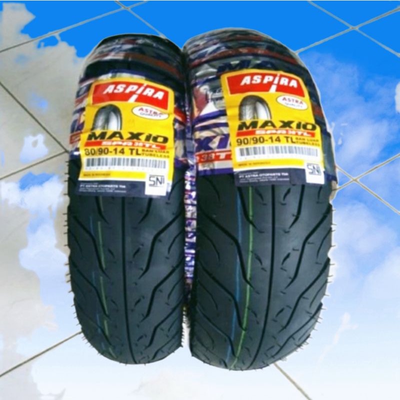 BAN MOTOR HONDA VARIO110/125/150 BEAT FI KARBU BAN ASPIRA TUBLESS