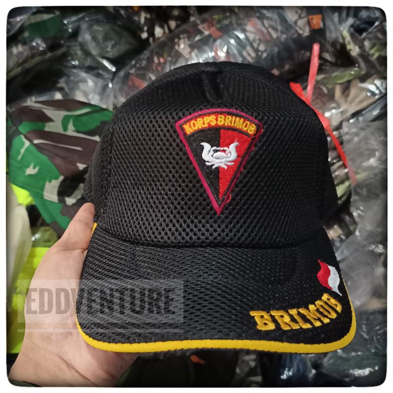 TOPI JALA BRIMOB / TOPI BORDIR BRIMOB / TOPI JALA HITAM / TOPI JALA BORDIR / TOPI JALA BORDIR BRIMOB / TOPI BORDIR HITAM BRIMOB / TOPI LAPANGAN BRIMOB / TOPI HITAM LAPANGAN / TOPI LOGO BRIMOB