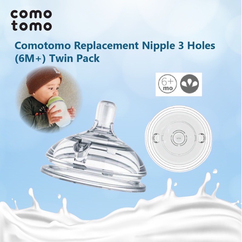 Comotomo Replacement Nipple Original Dot Comotomo