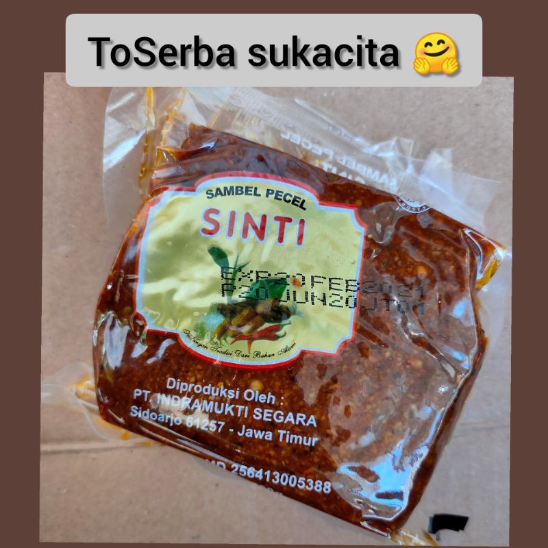 

sambel pecel sinti