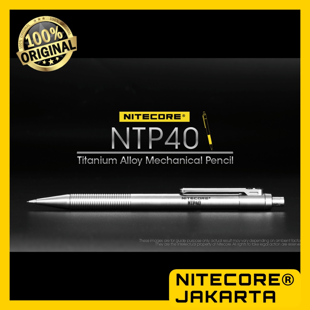 

Nitecore NTP40 Titanium Alloy Mechanical Pencil