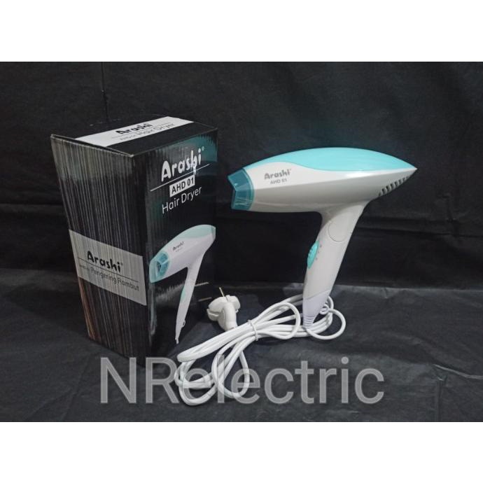 Hair Dryer Pengering Rambut Arashi AHD 01 / 400W BAGUS