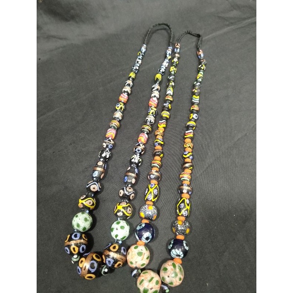 Kalung Batu Manik Dayak Kalimantan Model Besar