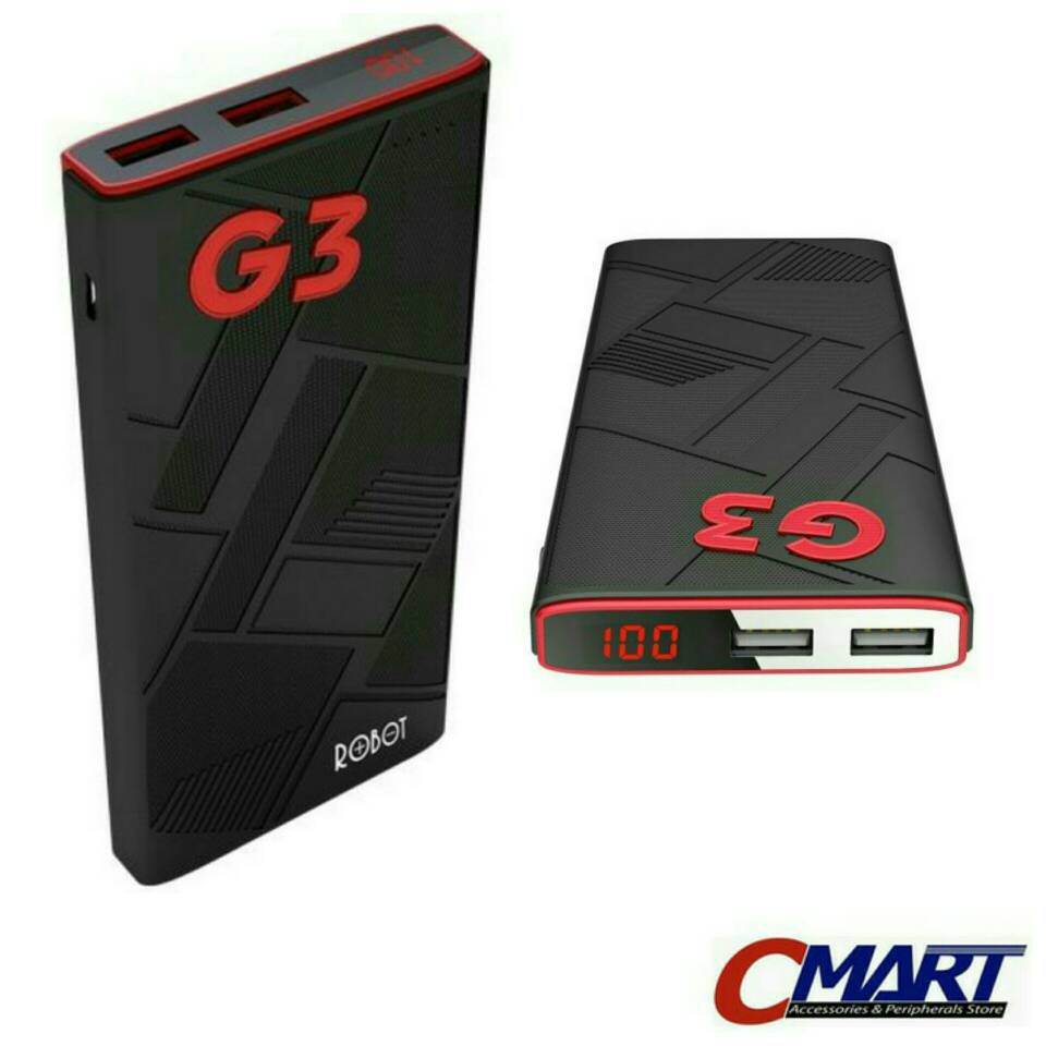 BARU VIVAN ROBOT POWERBANK RT-G3 11000 MAH ORIGINAL POWER BANK 11000MAH TERLARIS