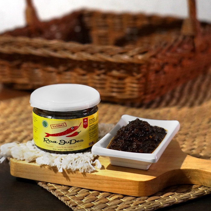 

Order Langsung Paket 4pcs Sambal Ikan Roa Judes (Juara Pedas) Limited