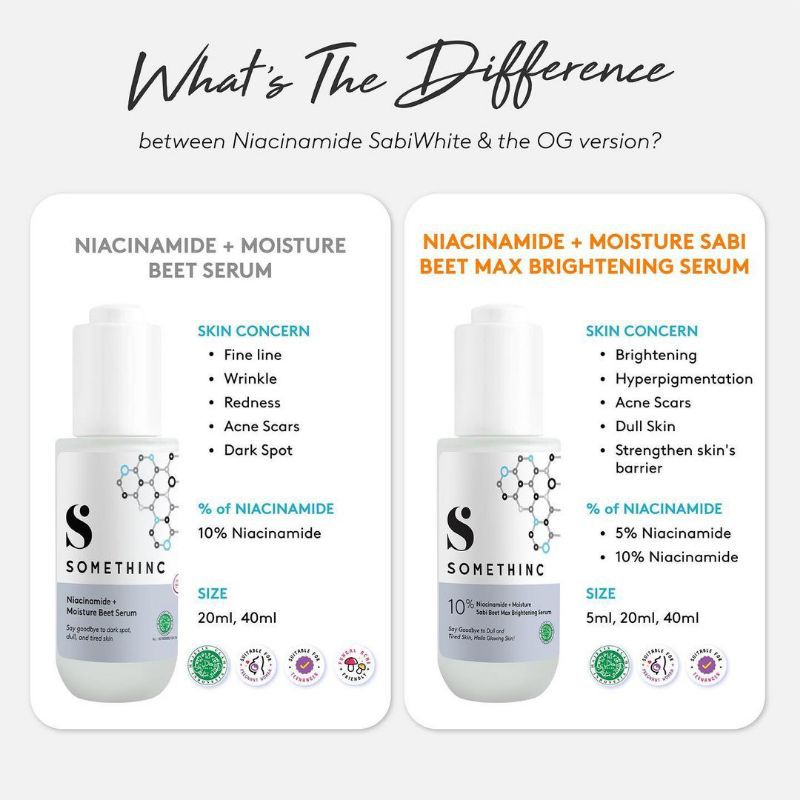 Somethinc 5% Niacinamide  Moisture Sabi Beet Serum 20ml 40ml