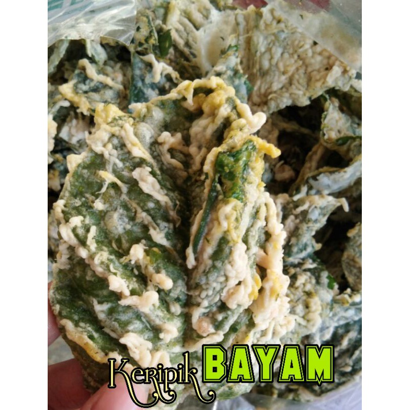 

KERIPIK BAYAM 250gr