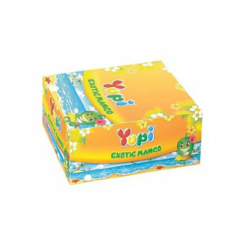 Yupi Exotic Mango box isi 24 pcs