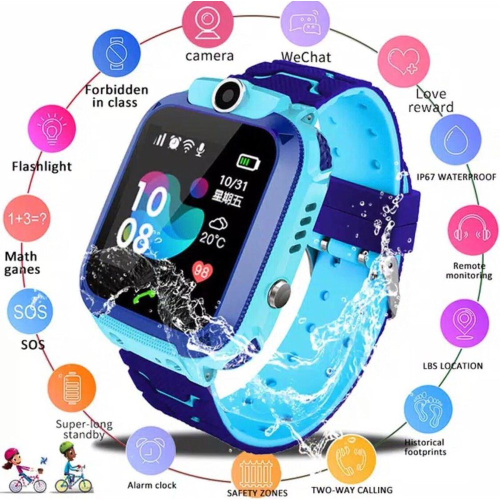 Jam Tangan Anak Smart Phone Smartwatch Kids Anti Air No Imoo Z5 Jam Pintar Anak