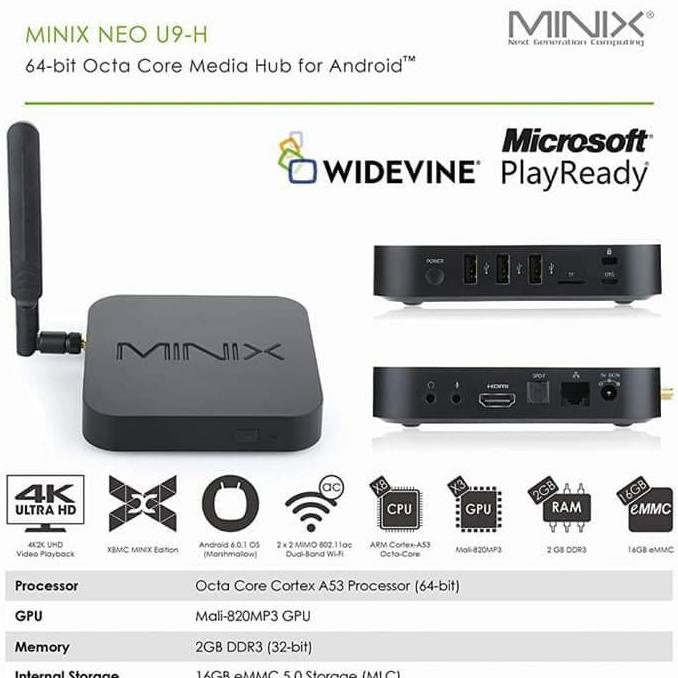 MINIX NEO U9-H Android 6.0.1 TV Box n MINIX A.MOUSE NEO A3 ary55