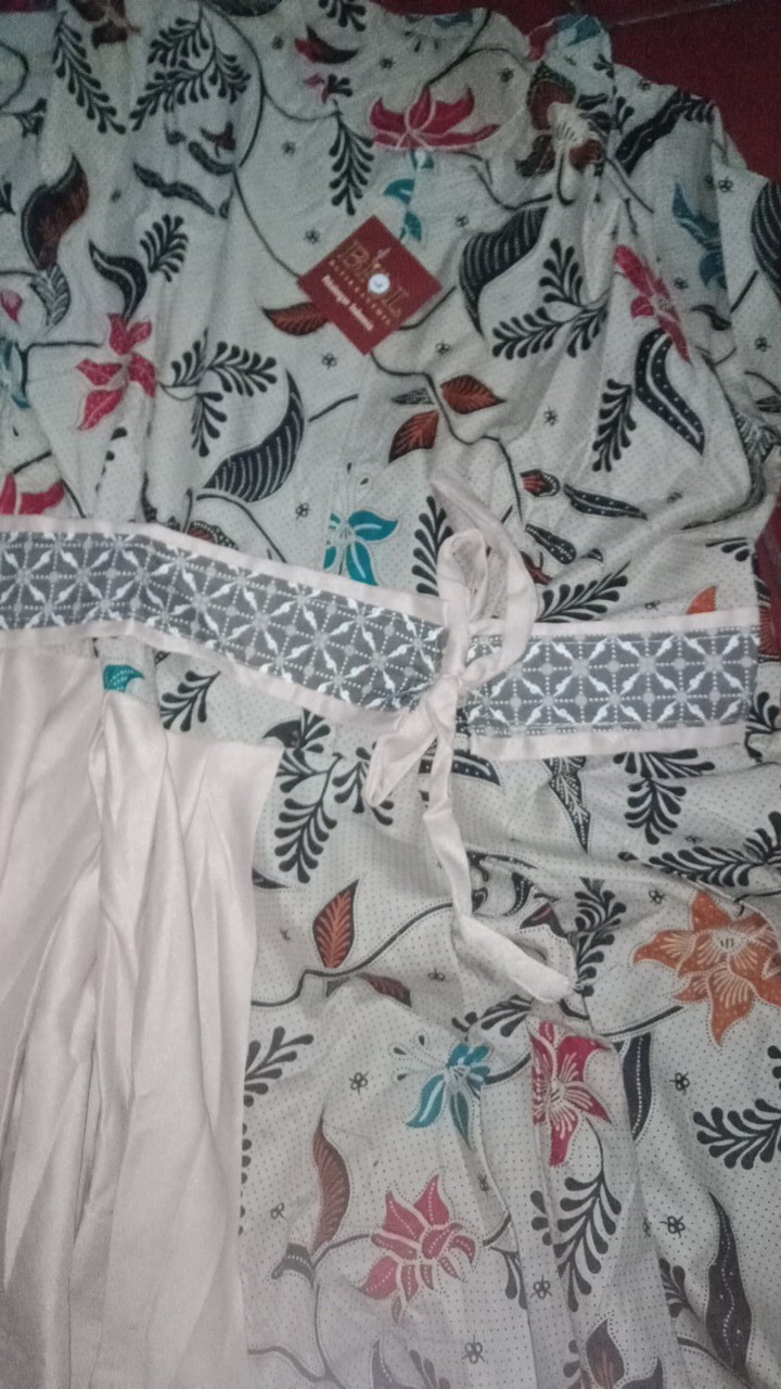 Batik Wanita Asj Sa Hrb026 Kenongo Kemeja Tosca Pendek