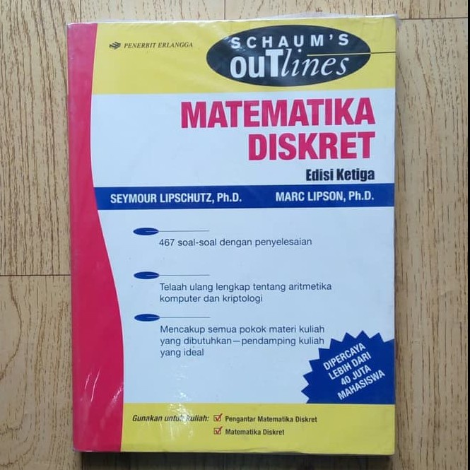 Schaum's Outlines Matematika Diskret Penerbit erlangga