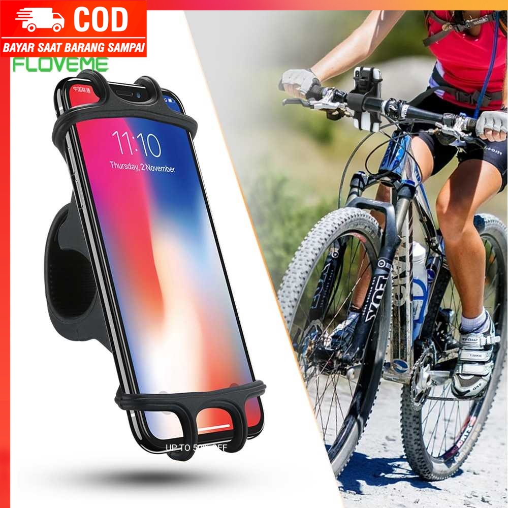 (100% BARANG ORI) TaffSport Bike Smartphone Holder Sepeda Universal Bicycle - JR-OK5