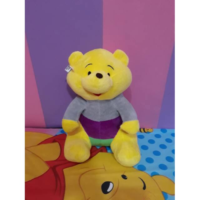 Boneka Beruang rainbow Timezone