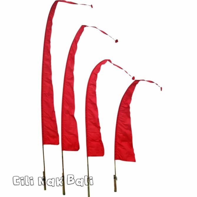 best seller] Umbul umbul Bendera Bali Murah Polos