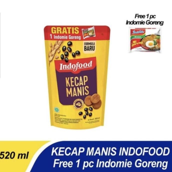 

Big Sale INDOFOOD KECAP MANIS 520ML Big Sale