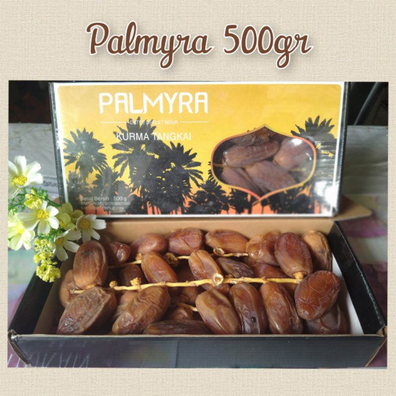 

KURMA TUNIS TANGKAI PALMYRA 500 gr