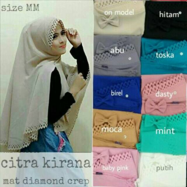 Hijab Citra Kirana 2 Pcs