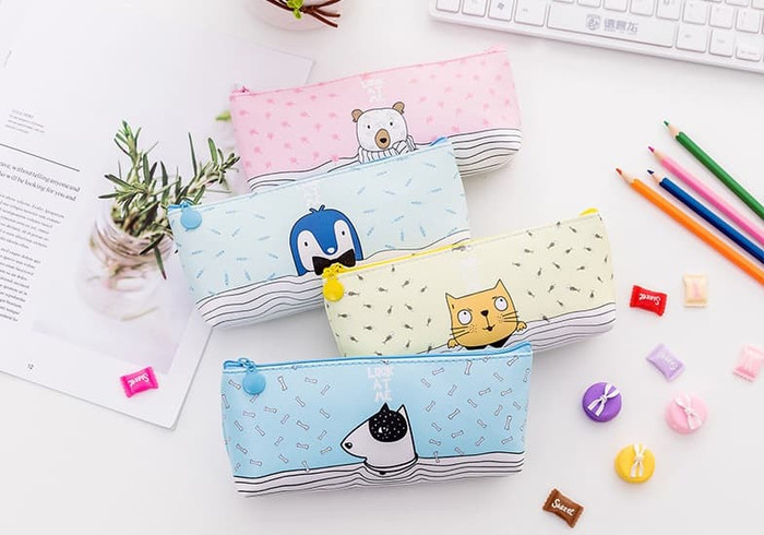 

TEMPAT PENSIL TEMPAT KOSMETIK LUCU LOOK AT ME – CAT TP001