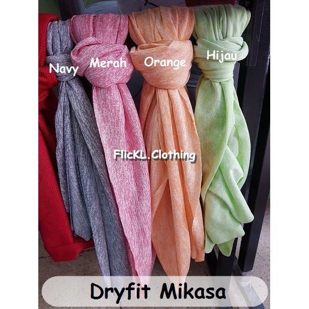 Bahan Kain Kaos Baju Dryfit Dry Fit Mikasa TwoTone Olahraga Jersey Basket Sepeda Bola Fustal