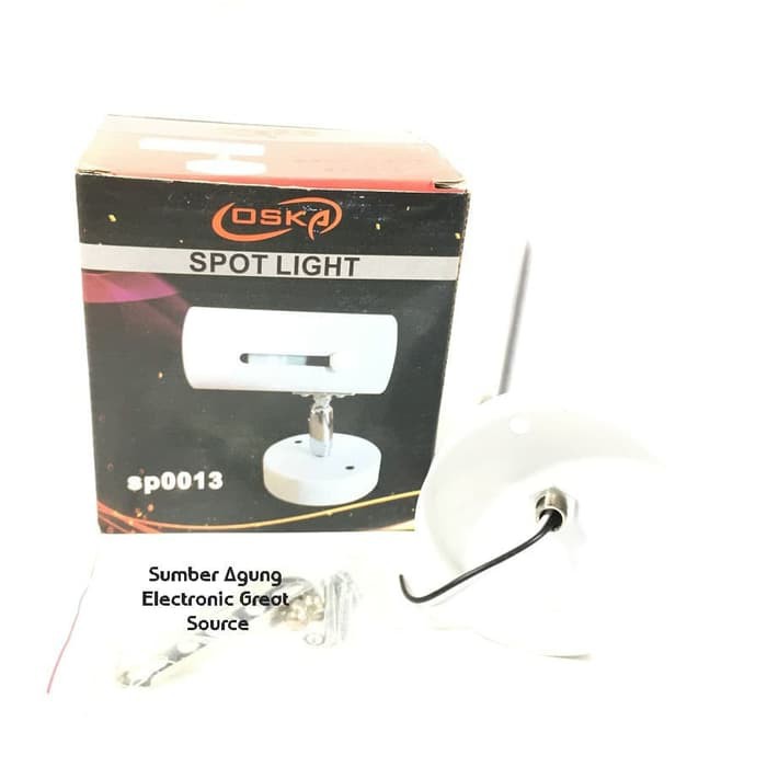 Spot Light Fiting Sorot Oska SP0013 Untuk Kafe Distro Fitting Room Lam