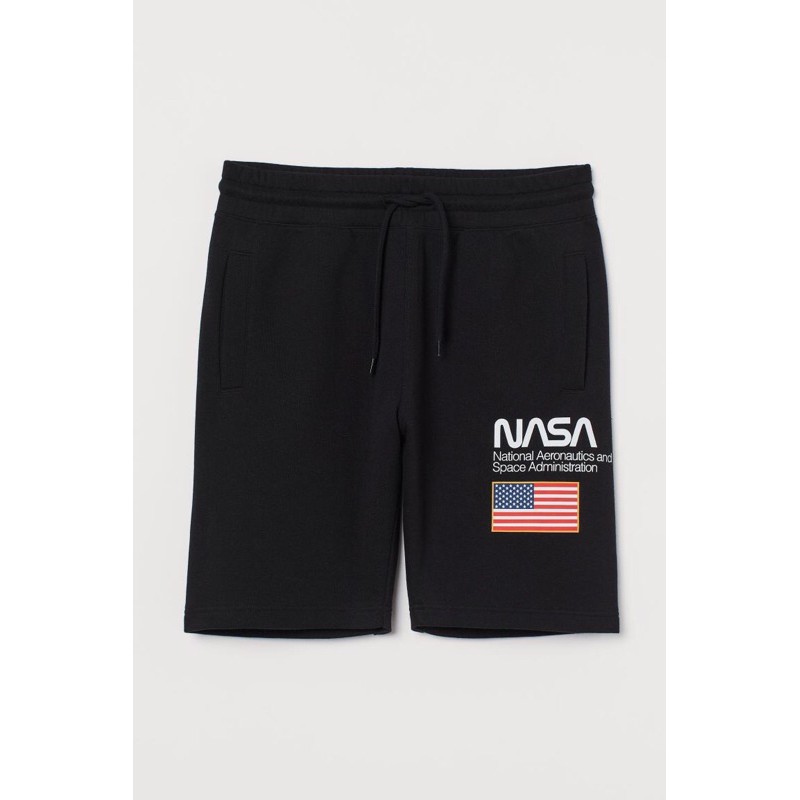 Celana pendek Shortpants HnM x NASA original for unisex