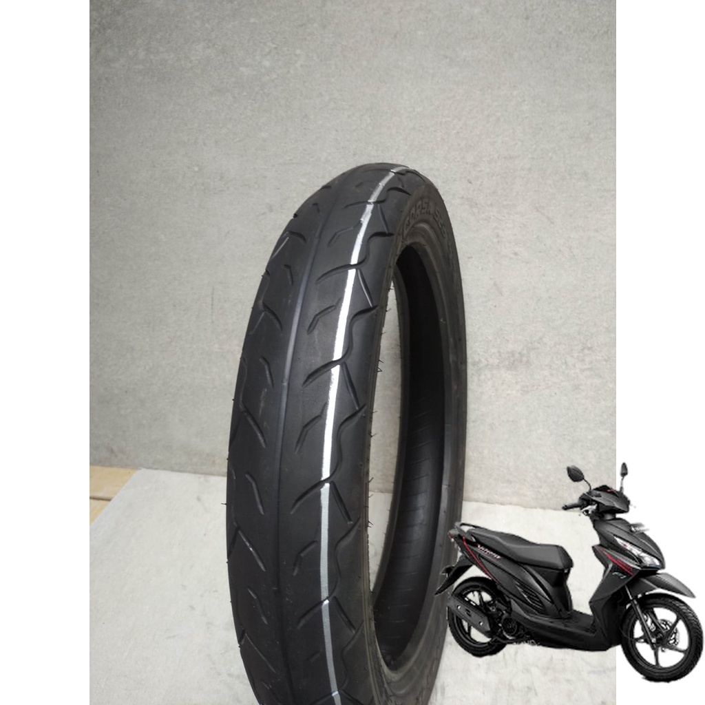 BAN UNTUK DEPAN VARIO 110 LED TIPE NON TUBLES UKURAN 80/90 MERK CORSA S22 TERJAMIN