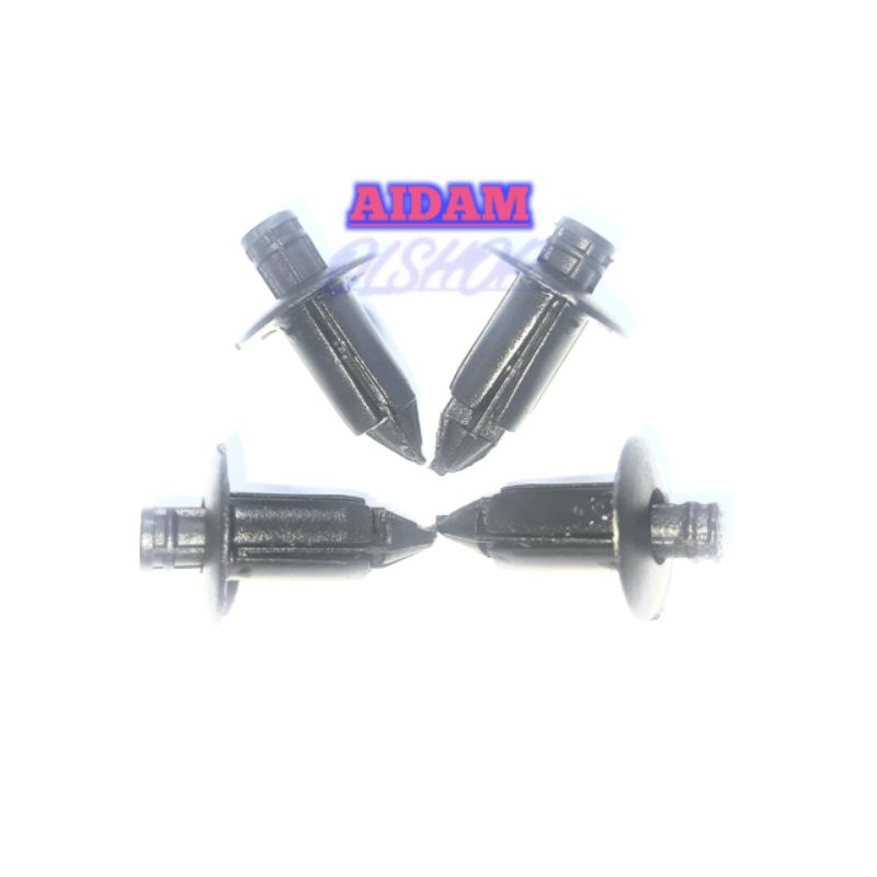 10 PCS KLIP RIVET BESAR 7 MM MOTOR HONDA KLIP PLASTIK UNTUK MOTOR KELUARAN TERBARU BEAT NEW BEAT