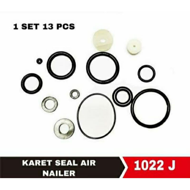 

KARET SEAL MESIN AIR NAILER STAPLES TEMBAK 1022J