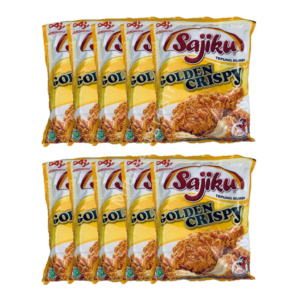 Sajiku Ajinomoto / Tepung Bumbu / Golden Crispy / 200gr