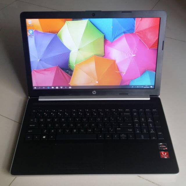 Laptop HP 15-db1037AU - AMD Ryzen 3 - Ram 4Gb - Hdd 1Tb - Mulus Garansi
